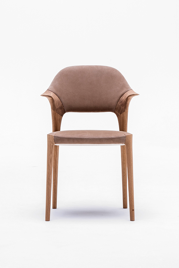 KUNST short arm dining chair